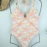 Charlie Holiday Cher One Piece Swimwear Summer Floral Swimsuit Size Small Photo 0