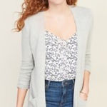 Old Navy Long Length Light Weight Open Front Cardigan in Light Grey Photo 0