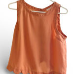 Lush Clothing Lush Coral Scallop Hem Tank Top Size M Photo 0