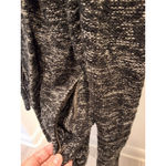 Jamison Size M Womens Embellished Shoulders Full Zip Sweater Jacket Black Size M Photo 3