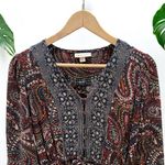 Knox Rose  Boho Night Sky Maxi Dress in Multicolor Paisley Photo 6