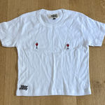 Whiny Baby Tee Crew Neck Short Sleeve Wine Glass Size L White Size L Photo 0