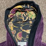 St. John Sport Women’s Velour Zip Up Hooded Track Jacket Size M Photo 8