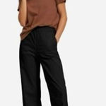 Everlane ✨ The Easy Sz 12 Pant Pockets Pull On Organic Cotton✨ Photo 0