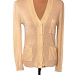 Dayne Taylor vintage cream colored cardigan size medium Photo 0
