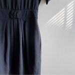 Ganni Fabulous Dress Dolman Sleeves & Pockets in Black, Size Medium Photo 5