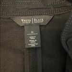 White House | Black Market sz14 cropped jacket with silver accents and pockets EUC Photo 6