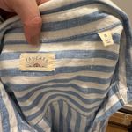 Faherty Laguna Linen Relaxed Shirt - Ocean Lucy Stripe Photo 5