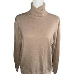 Joseph A . Turtle Neck Sweater XL Tan Photo 0