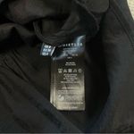 Whistles Emery Ruffle Collar Trapeze Mini Dress in Black Size 4 Photo 8