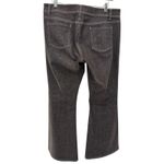 Lafayette 148 New York Petite Brown Flare Leg Jeans Size 10 Denim Pants Photo 3