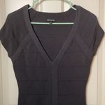 EXPRESS bodycon gray dress size medium Photo 5