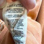 Avec Les Filles  Shirt Jacket Shacket Button Down Coat Orange Size Large Photo 9