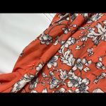 Nanette Lepore 🌻 Floral Orange Dress Size 10 Photo 11