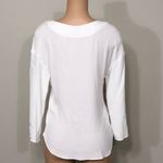 frame denim FRAME white lace neck top. Photo 5