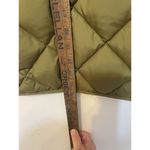 J.Crew  Vest Womens S Olive Green Quilted Excursion Down Vest Hiking  B0109 Photo 5