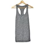 Zella  Gray Tech Stripe Racerback Long Line Athletic Tank Top M Photo 19