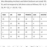 NEW Miss Mandalay Iconic Ring Brief Bottoms Blue Size XL Photo 5