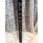 Torrid 3 Heather Grey Cardigan Drop Shoulder Open Stitch Cropped 3x 22 24 NWT Photo 6