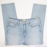 Madewell The High-Rise Slim Crop Boyjean in Dumas Wash: Ripped Edition, 31 Photo 10