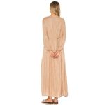 Sundress Chicago Long Dress in Roma Cafe Au Lait M/L New Womens Maxi Tan Size M Photo 2