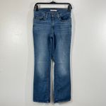 Levi's  Womens Jeans‎ Size 4M Classic Bootcut W27 L32 Stretch Blue Denim Mid Rise Photo 1