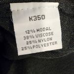 So Nice Rhinestone Stud Embellished LS Vneck Black Sweater Dress Tunic Small Gold Photo 2