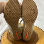 Cole Haan Cole Haan Nike Air Sole Women's Gold Metallic Strappy Sandals Size 7.5 Photo 7