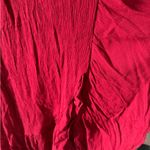 Altar'd State NWT Altar’d State Midi Ruffle Dress in Burgundy Red Size XS Holiday Party Guest Photo 5