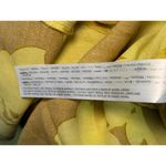 Twinset Marigold Floral Print Dress, size Large (NWT) Yellow Photo 5