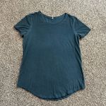 Lululemon dark teal short sleeve t-shirt size 6 Photo 5