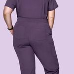 Mandala Scrub Pants 9 Pocket Cargo Purple Size XS Photo 1