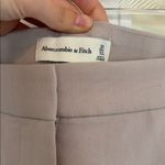 Abercrombie & Fitch Curve Love A&F Sloane Tailored Wide Leg Pant in Light Taupe 12 short Photo 6