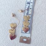 Charming Charlie Three heart dangle earrings Photo 1