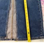 Levi's Premium Women's Long Denim Maxi Skirt Front Slit Blue Wash Size 29 NWT Photo 2