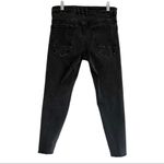Cotton On  Black Distressed Crop Slim Leg Jeans 28 Photo 3