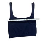 Free People Intimately Free Scoop Neck Crop in Navy Sz XS/S NWT Photo 5