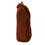 Kensie Teddy Bear Faux Shearling
Coat Rust Color, Reversible, Cozy, Shaggy, Warm Photo 1