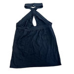Amisu  Black Halter Blouse Photo 1