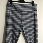 Zyia  Active black and white striped cropped leggings. Women’s‎ size 20. Photo 1