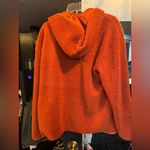 Old Navy  Vibrant Orange Fleece Jacket Photo 5