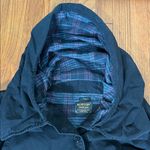 Burton Sunday Jacket Peacoat Winter Coat Black Hooded Sz Large Photo 2