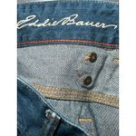 Eddie Bauer Boyfriend Relaxed Jeans Patches Splatter Size 12 Photo 7