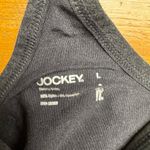 Jockey Black Seamless Racerback Sports Bra large Photo 1