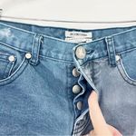 One Teaspoon  Mismatched Denim Shorts Cutoff Size 25 Photo 3