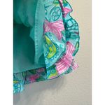 Lilly Pulitzer  Bliss Blue Lazy Paisley Skirt Small Ruffle Lace Tiered Resort‎ Photo 7