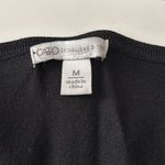 Cato Black cut out design v-neck long sleeve Photo 4