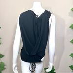 Zhen Nymph Black Corset Top Oversized Hood Size XS Photo 11