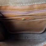 Dooney & Bourke Vtg Essex Tan Pebble Leather Crossbody Purse Adjustable Strap Photo 12