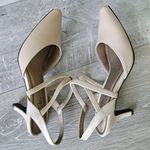 Life Stride  Kalea Womens Dress Pump Pointed Toe Taupe Heel Elastic Straps Size 8 Photo 10